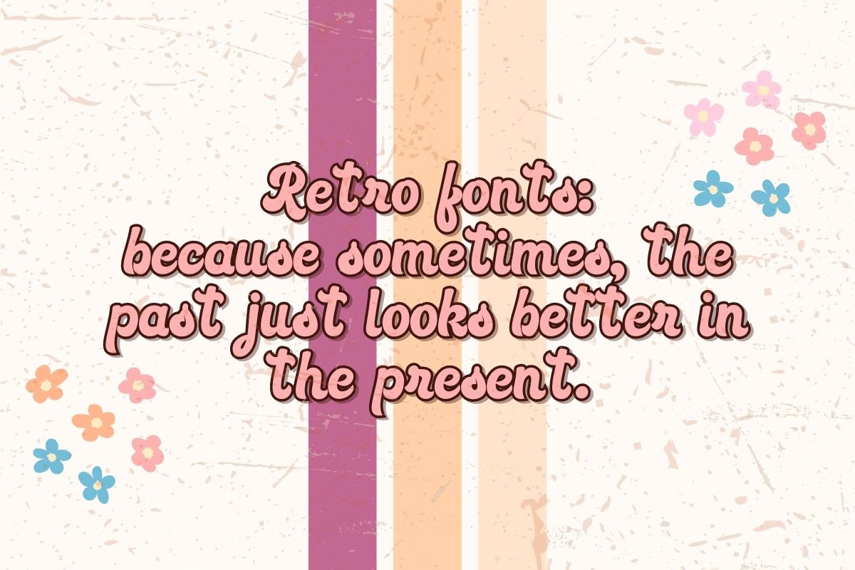 Classic Queen Retro - Groovy, a Handwritten Font by Charmingbear59.design (Photo 4 of 5)