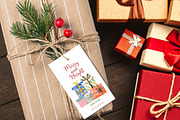 10 Christmas gift tags - Canva, a Print Template by Adalin Shop (Thumbnail 3 of 9)