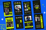 Black Streetwear Fashion Instagram, a Design Template by Aiyari Graphic (Thumbnail 4 of 5)