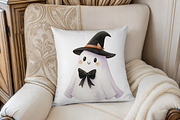 Cute Halloween Clipart PNG, a Seasonal Illustration by MockupWizard (Thumbnail 6 of 6)