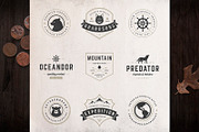 280 Outdoor logos and badges, a Branding & Logo Template by Vasya Kobelev (Thumbnail 33 of 83)