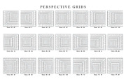 Perspective Grids Vol 1, a Background Graphic by Honnum Graphic Art (Thumbnail 7 of 9)
