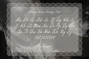Always Yours Romantic Vintage Font, a Script Font by AnMark (Thumbnail 5 of 13)