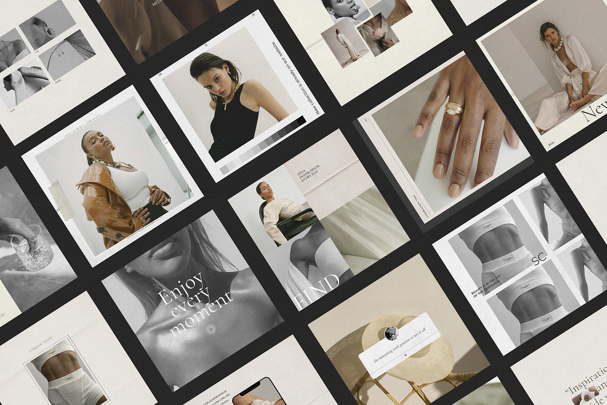 CANVA & PS/Paper love Instagram pack, a Social Media Template by Simple có (Photo 3 of 11)