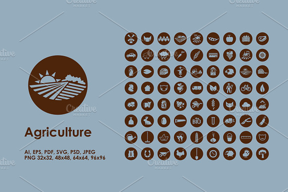 Agriculture Icons