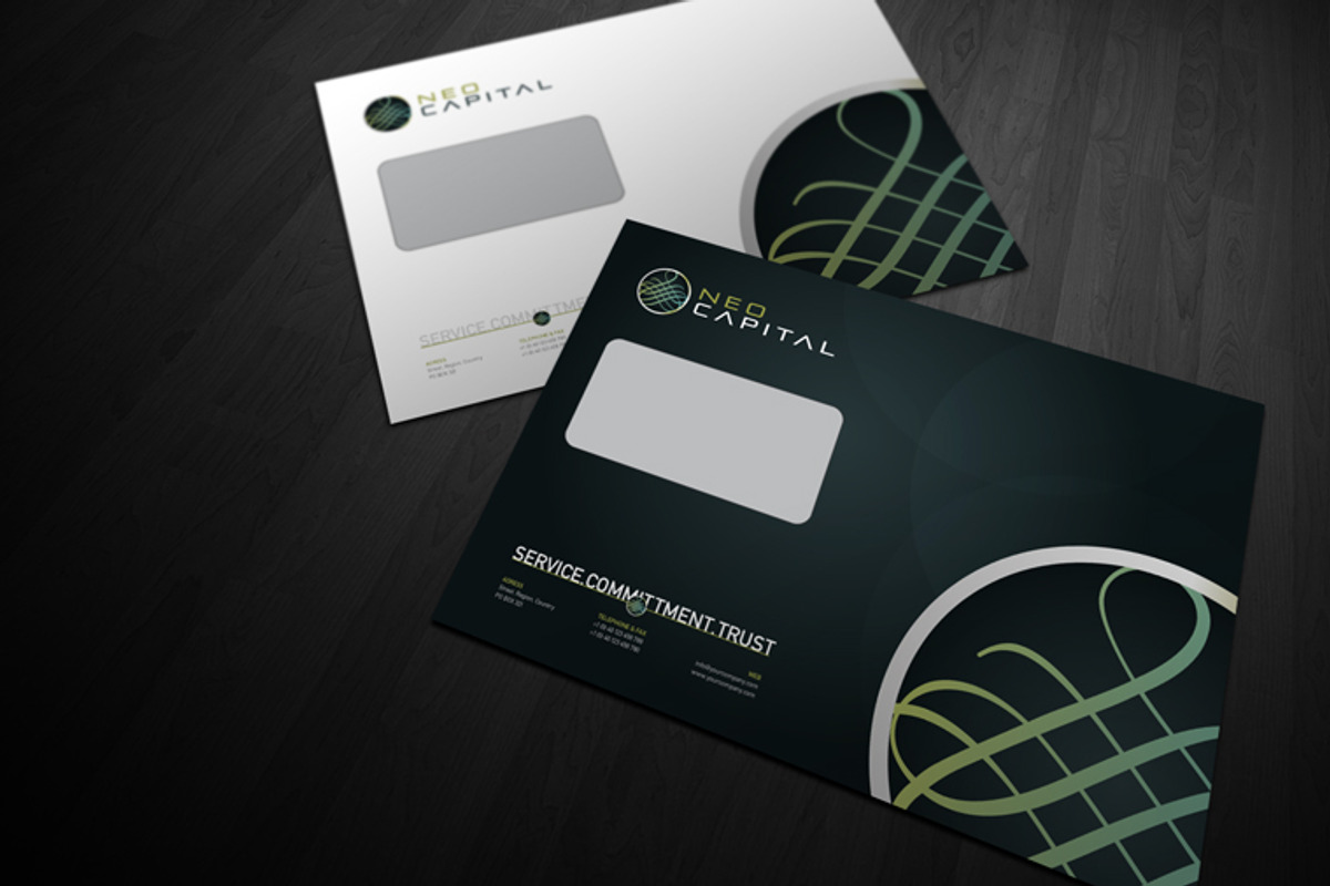 RW Modern Corporate Identity + Logo, a Stationery Template by Reclameworks (Photo 4 of 5)