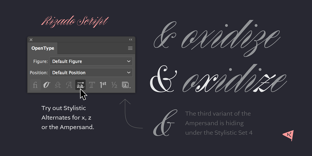 Rizado, a Script Font by Kostic Type Foundry (Photo 6 of 10)