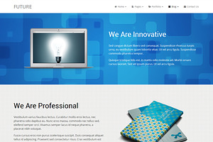 Future - Bootstrap WordPress Theme