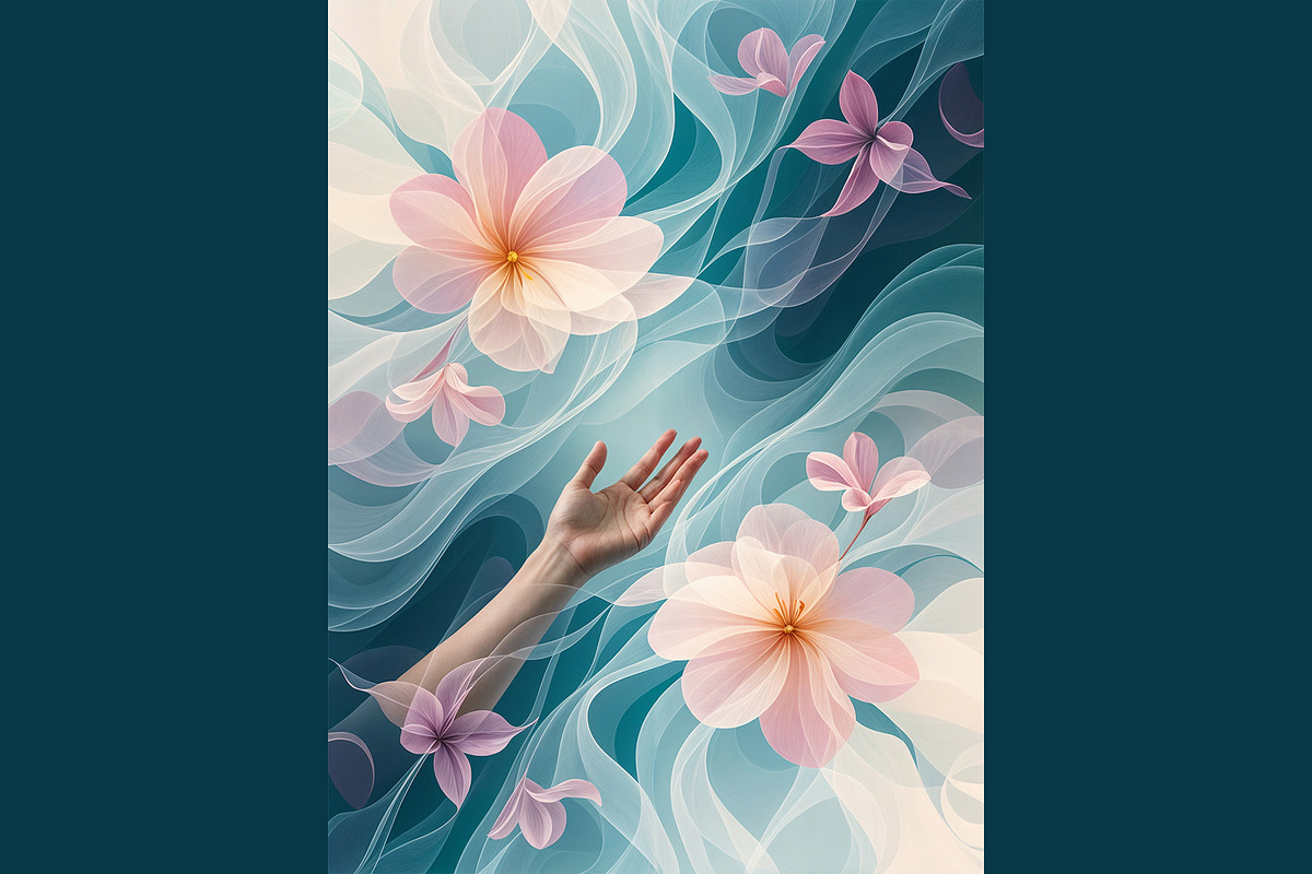Ethereal Floral Dream Collection, a Decorative Illustration by StockVerse Creative (Photo 2 of 4)