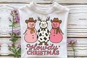 Howdy Christmas PNG Western Cowboy, an Illustration by CraftArtStudio (Thumbnail 2 of 4)