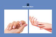 Manicured Nails Art Mockup, a Product Mockup by Designertale (Thumbnail 2 of 6)