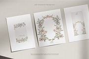 Bloom | Wedding Watercolor Wreaths, a Seasonal Illustration by slowlivecreate (Thumbnail 6 of 7)