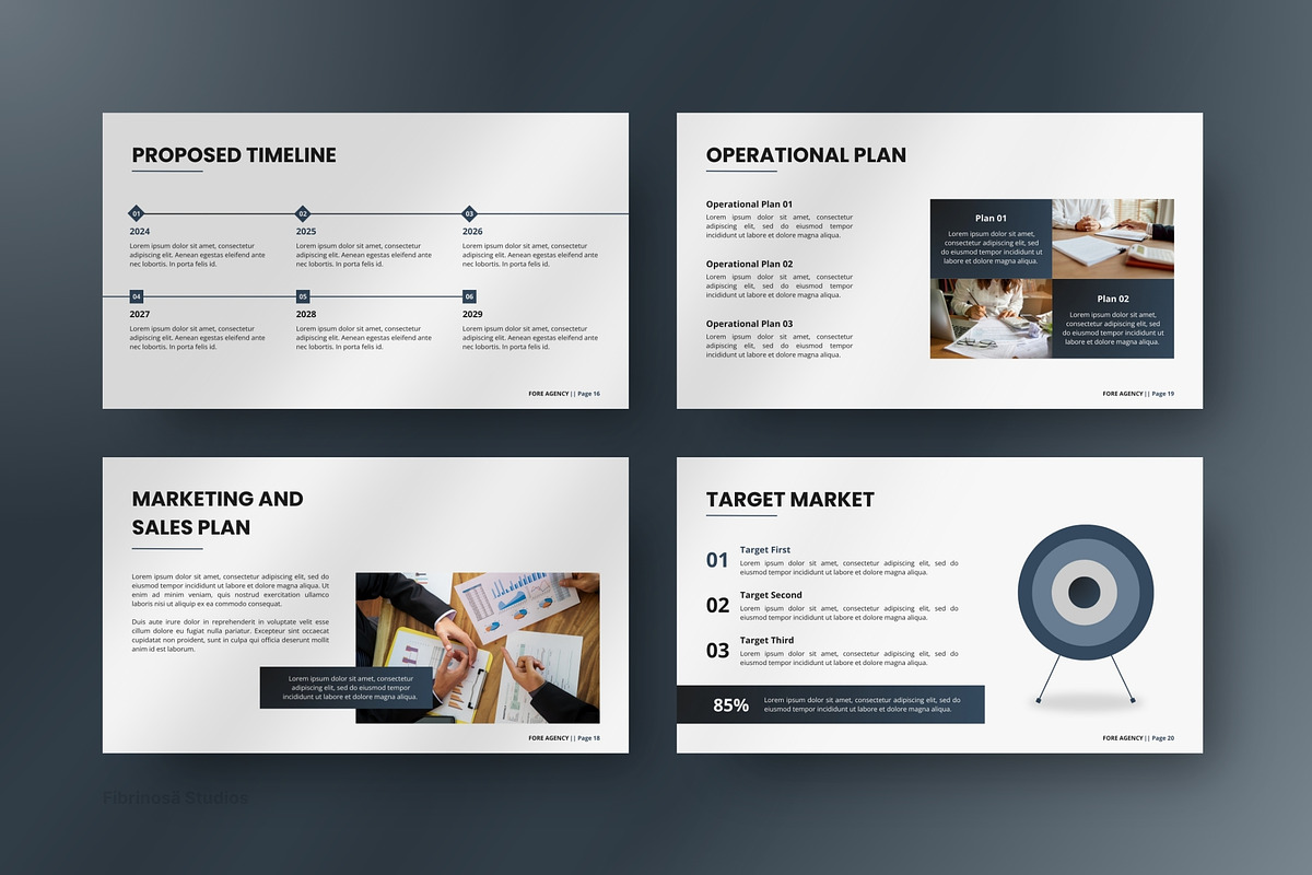 Fore - Business Plan Google Slides preview 2