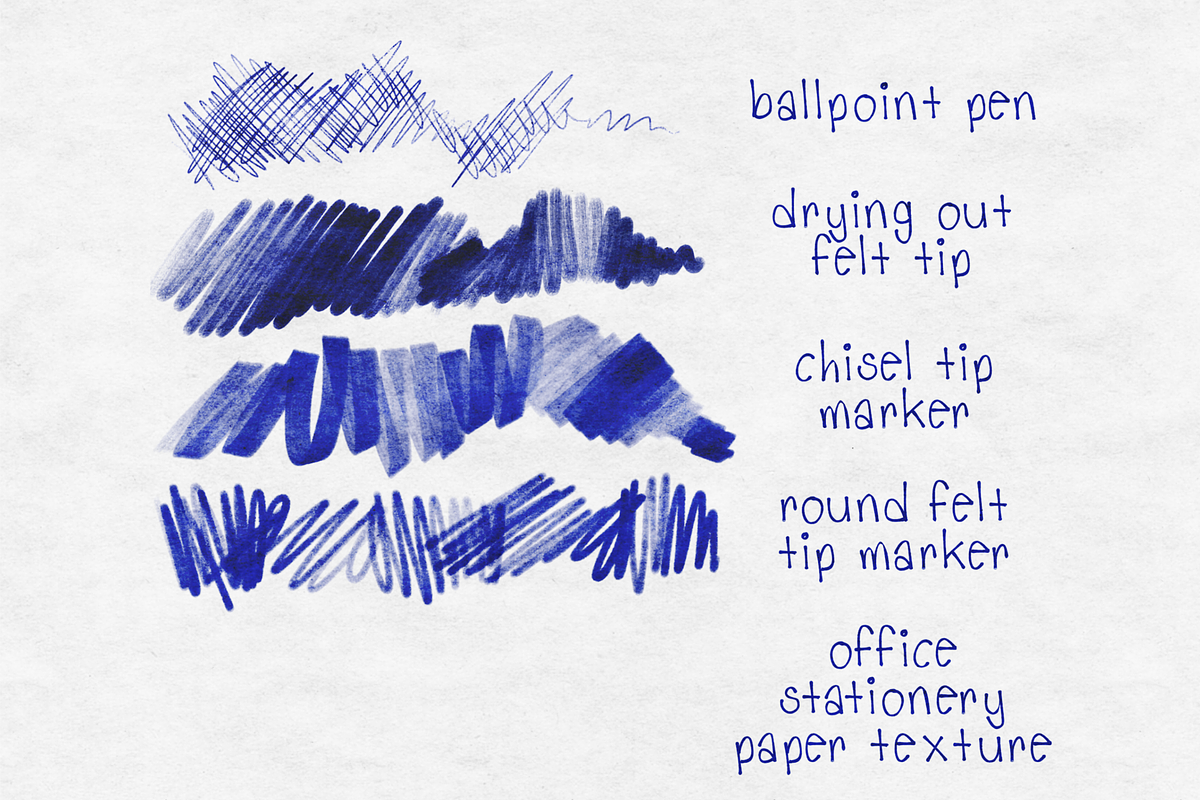 Office Supplies for Procreate, a Brush Add-On by UPROOT (Photo 3 of 5)