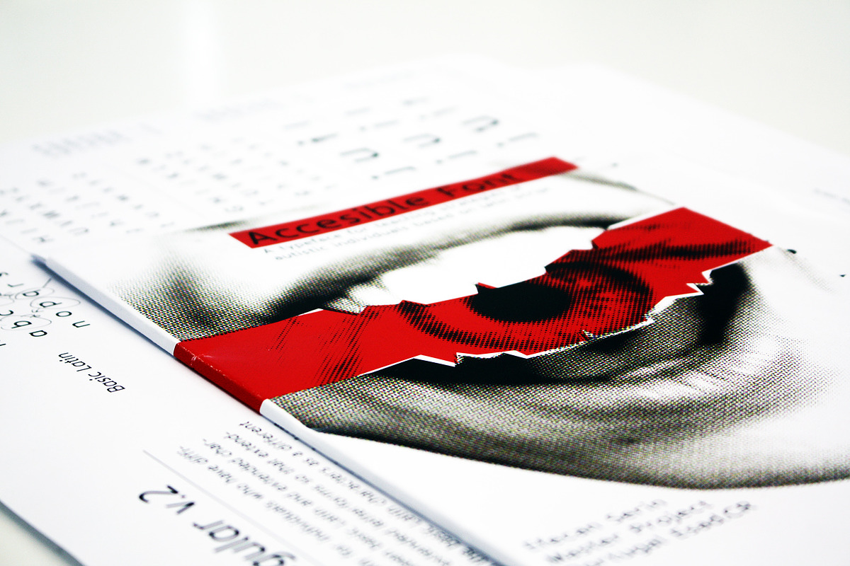 Accessible Font Version 1, a Sans Serif Font by Educational Design (Photo 13 of 13)