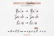 River Jade signature font & logos, a Script Font by Angele Kamp (Thumbnail 6 of 10)