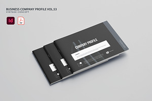 Business Company Profile Vol.53, a Brochure Template by Bewalrus Studio