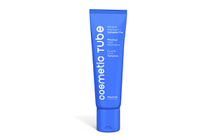 Cosmetic Tube Mockup Template, a Product Mockup by graphypix