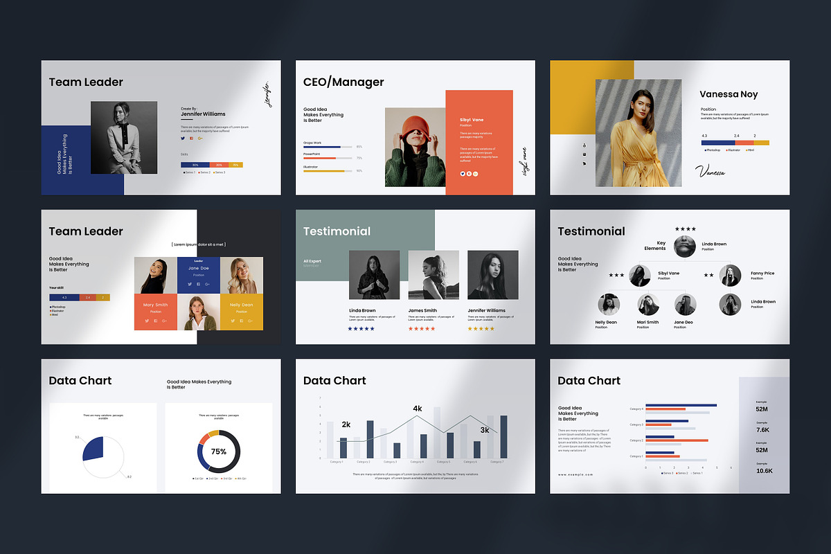 Business Pitch Deck Template, a Presentation Template by slidestock55 (Photo 13 of 16)