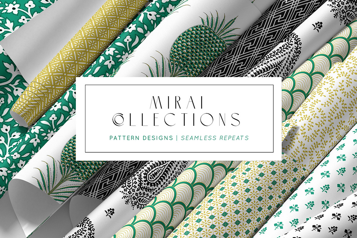 Mirai Collection 11 Eastern Patterns, a Pattern Graphic by TSTUDIO (Photo 1 of 12)