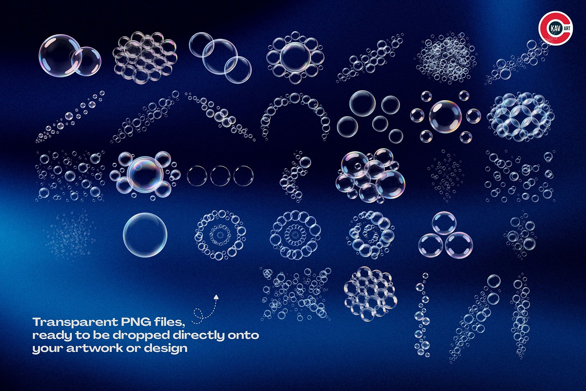 Floating Transparent Bubble Overlay, a Background Graphic by C-Kav (Photo 5 of 5)