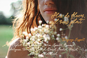 Whimsical script font Peach Sunday, a Script Font by TD fonts (Thumbnail 9 of 9)