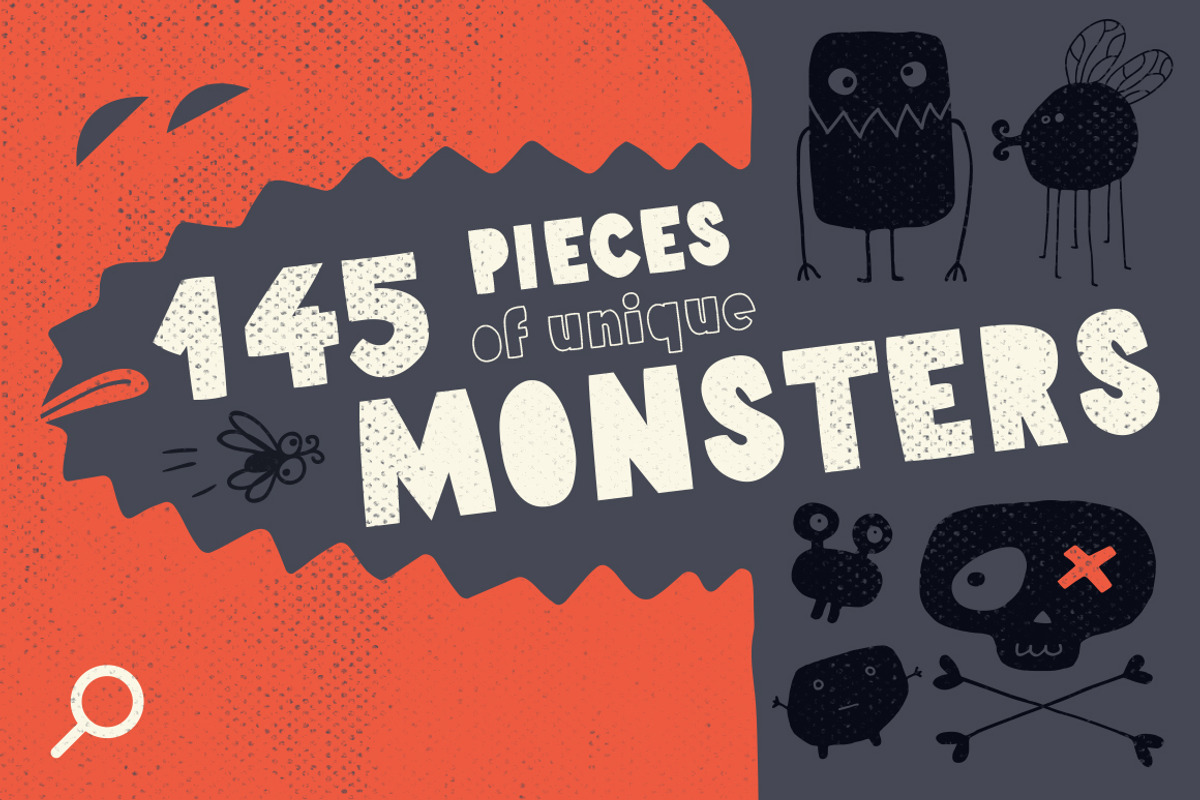 The Little Monsters Creator - Ai/Ps, an Animal Illustration by Vitek Graphic (Photo 7 of 10)