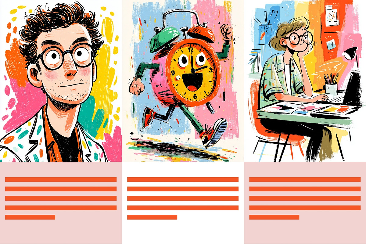 Playful Crayon Illustration Prompt, a Decorative Illustration by Artimind Studio (Photo 7 of 9)