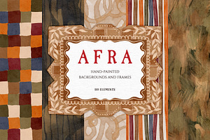 Afra | Autumn Backgrounds and Frames