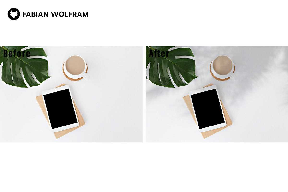 Natural Light & Shadow Mockup Kit, a Product Mockup by Fabian Wolfram (Photo 5 of 10)