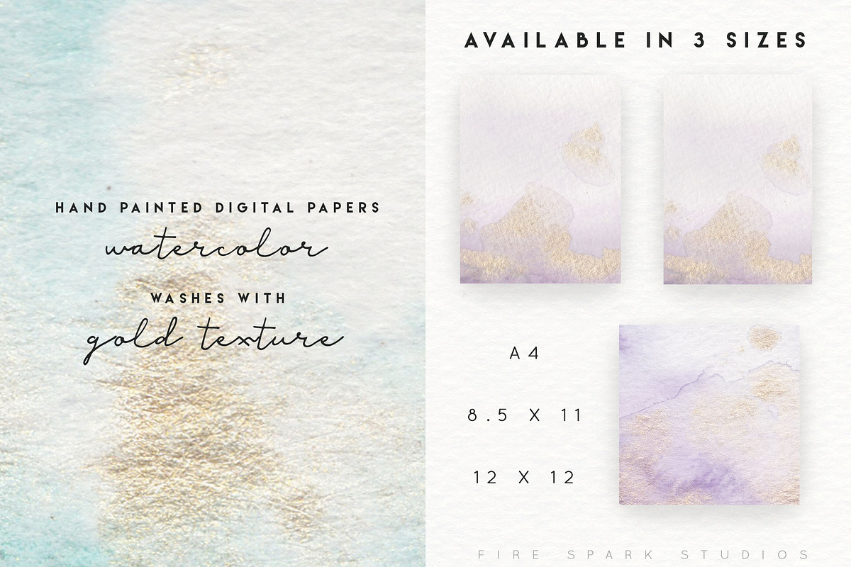Pastel Watercolor Texture Collection, a Texture Graphic by Fire Spark Studio (Photo 3 of 10)