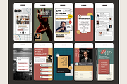 Instagram Engagement Retro CANVA, a Social Media Template by Analogi Studio (Thumbnail 21 of 24)