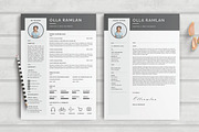 Resume/CV Template, a Resume Template by Symie Design (Thumbnail 2 of 4)