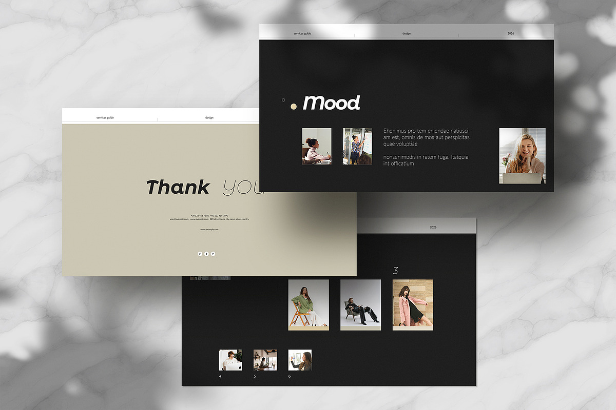 Services Guide Template, a Presentation Template by White Graphic (Photo 8 of 8)
