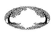 Nature Wreath Frame Vector Bundle, an Illustration by jahid234 (Thumbnail 13 of 51)