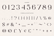 Elegant Serif - Roman Escort, a Serif Font by Font Liner (Thumbnail 13 of 14)