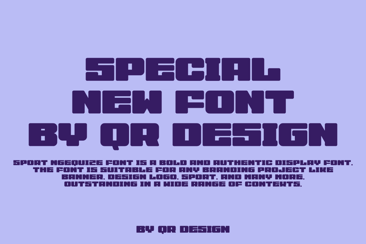 Sport Jecksil, a Sans Serif Font by QR Design Studio (Photo 3 of 7)