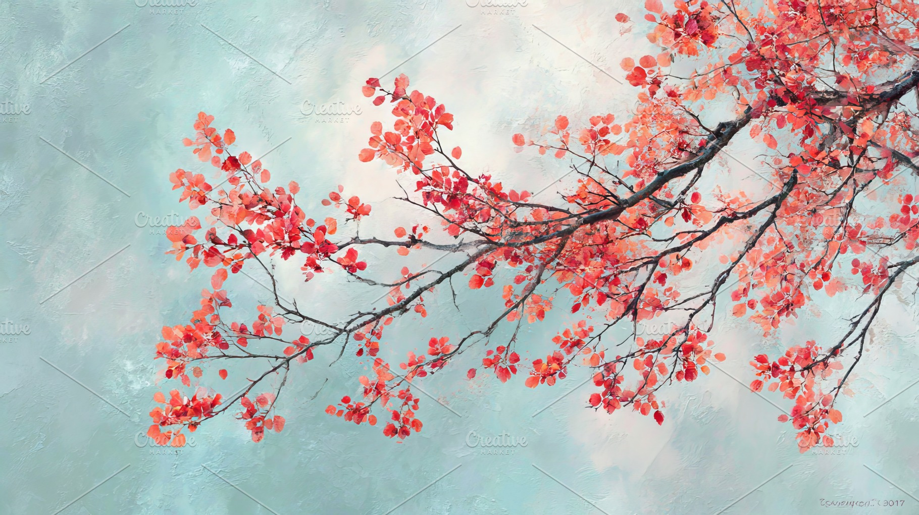 Abstract Tree Wall Art, a Background Photo by Design Store