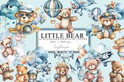Little BEAR Watercolor animal, an Animal Illustration by Luiz da Rolt Grathwohl (Thumbnail 1 of 8)