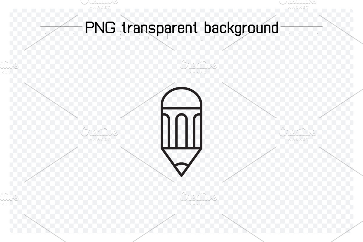 Pencil and Pen Line Icons Set, an Outline Icon by Designfour (Photo 3 of 7)