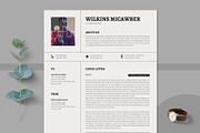 Modern Resume & CV Cover Template, a Resume Template by PixelStudio (Thumbnail 5 of 7)