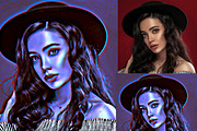 3D Painting Photoshop Action, an Action Add-On by MRI STUDIO (Thumbnail 2 of 12)