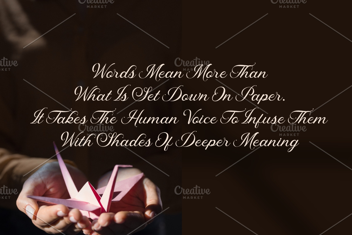 Ballian Phil Luxury Script Font, a Script Font by Joko Setiono (Photo 6 of 8)