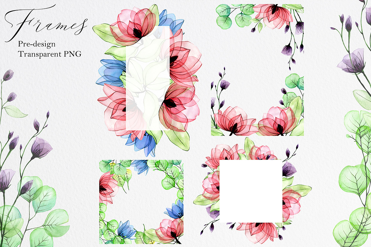 Wild roses. Watercolor flowers., a Decorative Illustration by made by Tanya (Photo 5 of 7)