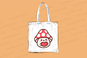 Cute Kawaii Fly Agaric Mushroom, a Seasonal Illustration by Palau (Thumbnail 4 of 12)