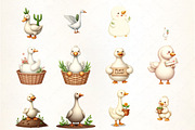 Plant Goose PNG, Funny Plant Lover P, an Illustration by CrexoraLab (Thumbnail 1 of 5)