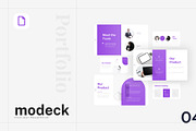 Modeck – Pitch Deck Google Slides, a Presentation Template by Ermedia Studio (Thumbnail 5 of 8)