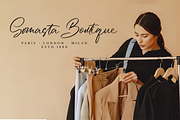 Feminista Font, a Script Font by Fatmawati (Thumbnail 6 of 12)