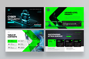 Cyber Security Presentation Template, a Presentation Template by BrandPacks (Thumbnail 2 of 7)