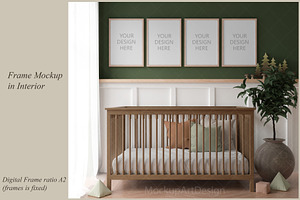 Nursery Mockup, Kids Room Mockup